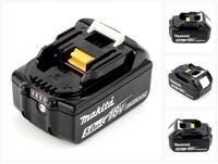Makita BL 1850 B Li-Ion Akku 18V 5,0 Ah (197280-8 / 632f15-1) mit LED Anze...