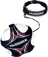 Hudora Rebounder Fu&szlig;ball Rebound Trainer, mit Gummiband Balltrainer Fu&szlig;balltraining