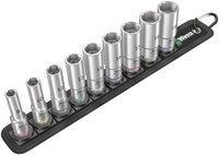 Wera Steckschl&uuml;ssel Steckschl&uuml;sseleinsatz-Satz, 3/8&Prime;-Antrieb 05004545001