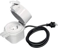 Ledvance LED Dekolicht, LEDVANCE Smart+ Outdoor Plug, ZigBee schaltbare Steckdose,
