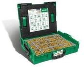 SPAX Schrauben- und D&uuml;bel-Set ART 89021 SPAX Sortiment L-BOXX YELLOX A2J,