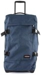 Eastpak Trolley TRANVERZ M, Triple Denim / Blau, TSA-Schloss, Rollen, 67 x 35,5...