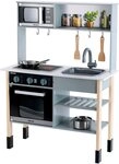 Klein Spielk&uuml;che Miele MDF, mit Zubeh&ouml;r aus Holz und Metall