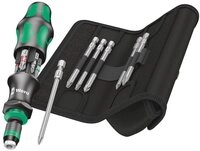 Wera Bit-Set Kraftform Kompakt 20 Tool Finder 2 mit Tasche 05051017001, inkl.