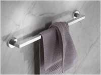 Keuco Handtuchstange Edition 90, Badetuchhalter aus Metall, für Badezimmer oder