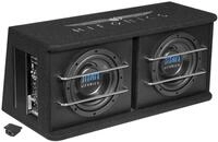 Hifonics TDA200R 2 x 20 cm (8) Aktiv-Dual-Bassreflex Subwoofer Auto-Subwoofer (300 W,