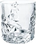 Nachtmann Whiskyglas Sculpture, 4-tlg., Kristallglas, Made in Germany, 340 ml,