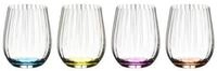 RIEDEL THE WINE GLASS COMPANY Glas Happy O Optical 4er Set, Kristallglas