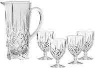 Nachtmann Glas Noblesse Krug 5tlg Set, 5-tlg., Kristallglas