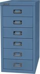 Bisley Beistellschrank MultiDrawer Schrank aus Stahl, 6 Schubladen, ohne...