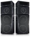 Teufel POWER HIFI Stereo-Set Lautsprechersystem (Bluetooth, 440 W, Kompatibel mit