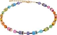 COEUR DE LION Collier Schmuck Edelstahl GeoCUBE&reg; Iconic Festive W&uuml;rfelkette, Made