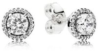 Pandora Paar Ohrstecker 296272CZ, Ohrstecker Klassische Eleganz