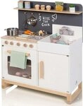 MUSTERKIND&reg; Spielk&uuml;che Linum, wei&szlig; Holz