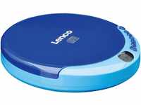 Lenco CD-011BU CD-Player (HD-Auflösung, Tragbarer CD-Spieler, LCD, inkl....