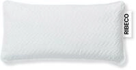 RIBECO Nackenst&uuml;tzkissen Luca Kissen 40x80 & 80x80 cm, 18 cm H&ouml;he, F&uuml;llung: