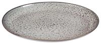 Broste Copenhagen Servierplatte NORDIC SEA Platte oval 26,5&nbsp;x&nbsp;35,5&nbsp;cm,...