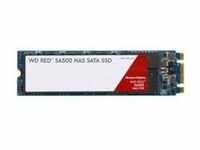 Western Digital WDS100T1R0B Red SA500 M,2 1TB Serial ATA III 3D NAND interne SSD