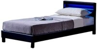 HOME DELUXE Bett LED Bett ASTRO (Set, 2-tlg., Bett und Lattenrost), extra gro&szlig;es