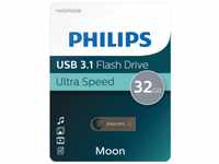Philips 32GB Speicherstick Moon Aluminium grau USB 3.1 USB-Stick