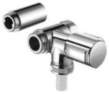Schell Badarmatur Schell NA-Ventil COMFORT R, 56mm, f Wandbat, m RV, verchromt