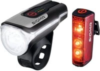 SIGMA SPORT Fahrradbeleuchtung Aura 80 Set Blaze 17860 Fahrradlampe LED...