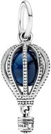 Pandora Charm-Einh&auml;nger 798064NMB*, Hei&szlig;luftballon, Reisen, Fliegen, Blau