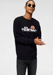 Ellesse Sweater SL Succiso Rundstrickb&uuml;ndchen an &Auml;rmelabschl&uuml;ssen und Saum