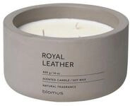 blomus Duftkerze FRAGA Duftkerze satellite Royal Leather 13 cm