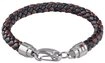 Tommy Hilfiger Armband Schmuck Edelstahl Armschmuck Lederarmband, mit Emaille