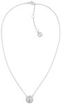 Tommy Hilfiger Kette mit Anh&auml;nger Schmuck Edelstahl Halsschmuck Ankerkette...