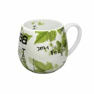 K&ouml;nitz Becher Tea Collage Kuschelbecher 420 ml, Porzellan