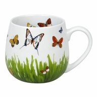 K&ouml;nitz Becher Schmetterlingswiese Kuschelbecher 420 ml, Porzellan