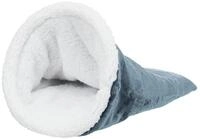 TRIXIE Tierh&ouml;hle Kuschelsack Paul - blau/wei&szlig; - &oslash; 40 &times; 60 cm