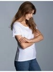 Trigema T-Shirt TRIGEMA Damen T Shirt aus Biobaumwolle (1-tlg)