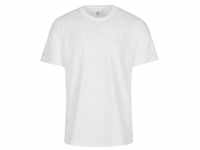 Trigema T-Shirt TRIGEMA T-Shirt aus 100% Biobaumwolle (1-tlg), weiß
