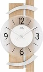 AMS Wanduhr W9546 (Quarzuhr,Holz,Wohnzimmer,Esszimmer,K&uuml;che,Made in