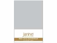 Janine 5007 Spannbetttuch 90x190-100x200cm silber