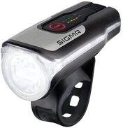 SIGMA SPORT Fahrrad-Frontlicht LED-Akku-Frontleuchte Aura 80 USB