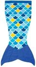 Kinderdecke Cuddle Tails Meerjungfrauendecke WAVE BLUE (blau), Fin Fun