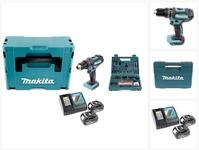 Makita Akku-Schlagbohrschrauber DHP 482 RTJ - 18 V Li-Ion Akku...