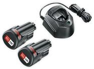 BOSCH BOSCH Starter-Set, 12V, Ladeger&auml;t GAL 1210 CV, 2x Akku