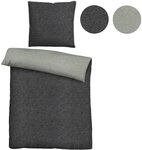 Biberna Wendebettw&auml;sche Hermal, Flanell, 3 teilig, Flanell in Melangeoptik,