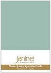 Janine Spannbettlaken Janine Mako Jersey Spannbetttuch Bettlaken 180 - 200 x 200 cm