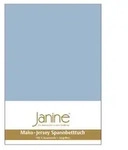 Janine Spannbettlaken Spannbetttuch Mako Feinjersey, Jersey, Gummizug: rundum, (1