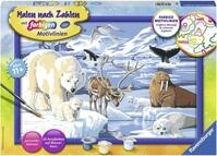 Ravensburger Malen nach Zahlen Tiere der Arktis, Made in Europe
