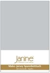 Janine Spannbettlaken Janine Design Feinjersey Spannbetttuch 200 x 200 Baumwolle