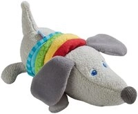Haba Pl&uuml;schfigur HABA 304771 - Ratterfigur Dackel, Stoff-Dackel, Pl&uuml;schtier