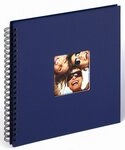 Walther Fotoalbum SA-110-L Spiralalbum Fun 30x30 blau