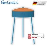 fontastic Mesu blau Stand-Lautsprecher (24 W, drahtlos BT)